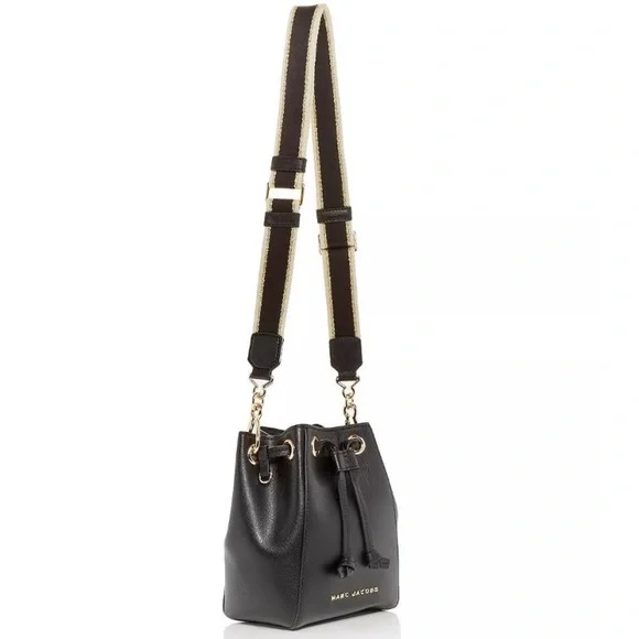 Authentic THE MARC JACOBS Leather Drawstring bucket bag - Picture 5 of 16